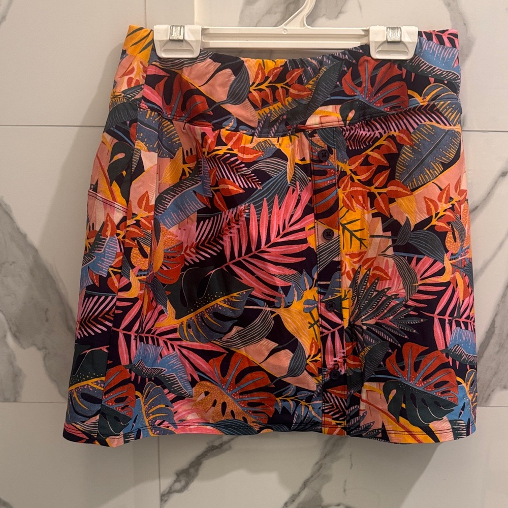 Tropical Print Women's Athletic Shorts